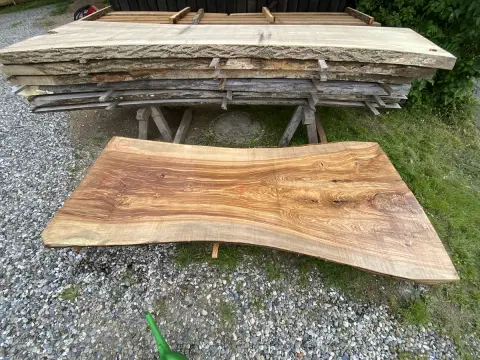 Esche Tischplatte Nr. 17 – Bild 2