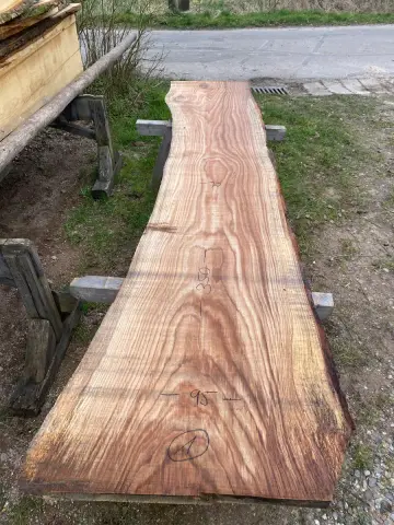 Roteiche Tischplatte Nr. 20 – Bild 3