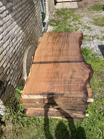 Eiche Tischplatte Nr. 24 – Bild 6