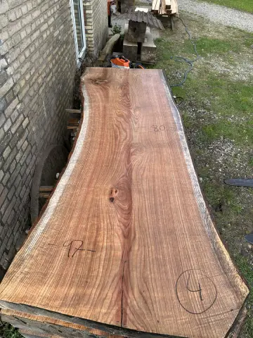 Rot-Eiche Tischplatte Nr. 31 – Bild 5